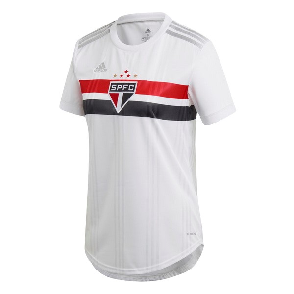 Tailandia Camiseta São Paulo Replica Primera Ropa Mujer 2020/21 Blanco